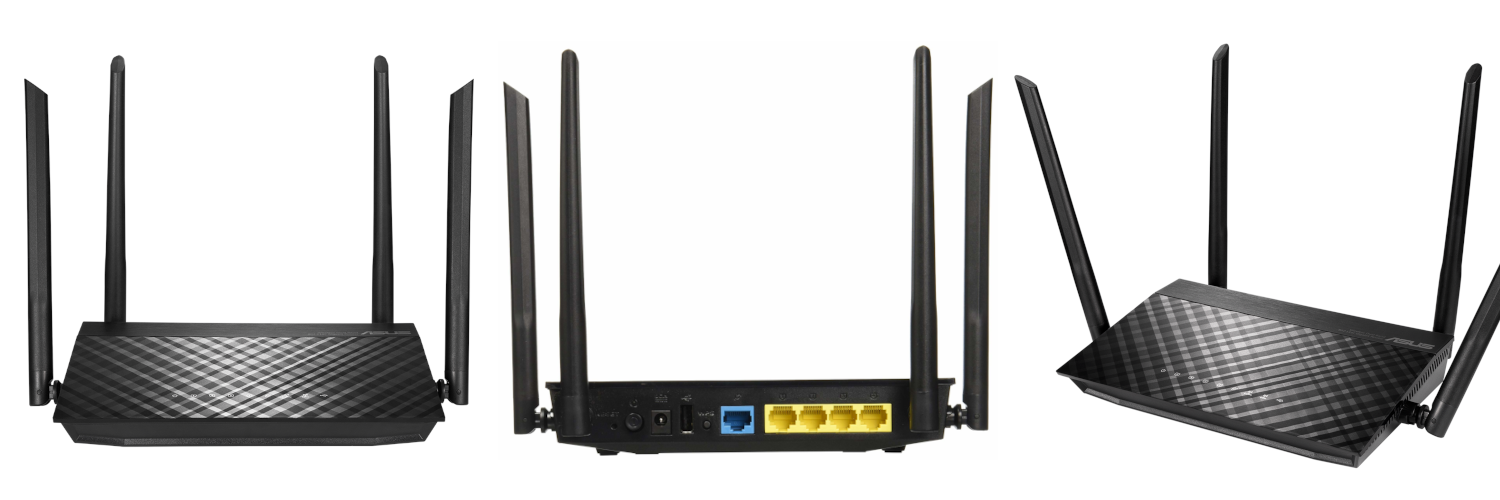 ASUS RT-AC58U AC1300 4-port Gigabit Router valued at R899. Delivered at No Charge. <b>R400 non-refundable co-payment</b>